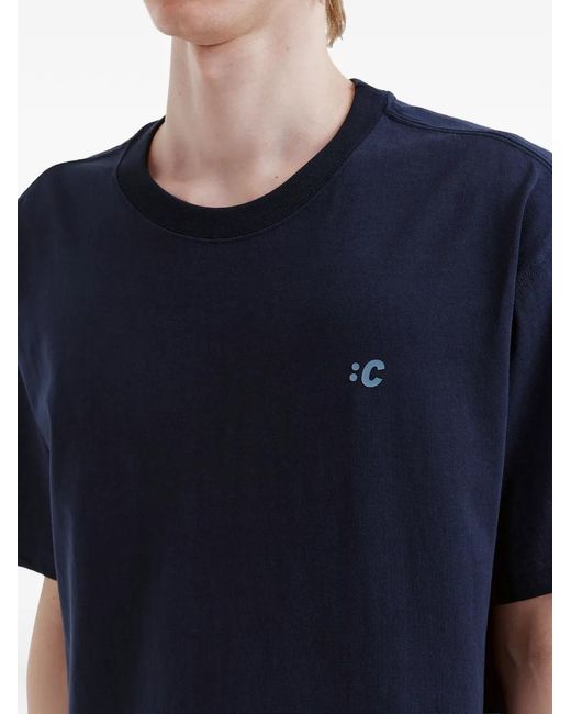Chocoolate Blue Round-Neck T-Shirt for men