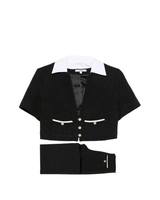 Maje Flared Broek in het Black
