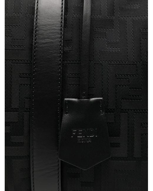 Bolso De Viaje Con Monograma Fendi de hombre de color Black