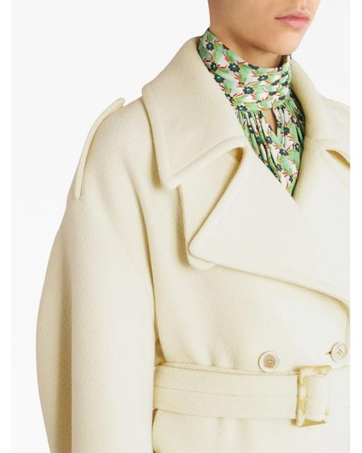 Etro Natural Trench Coats