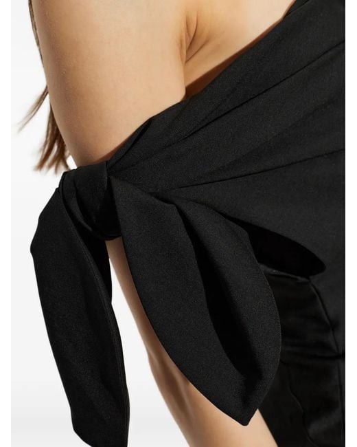 Givenchy Black Mini Bustier Dress