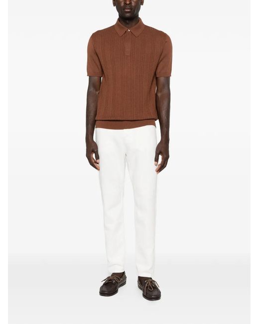 Eleventy White Five-Pockets Jeans for men