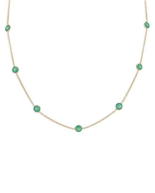 Auree Jewellery Metallic Antibes Gemstone Necklace