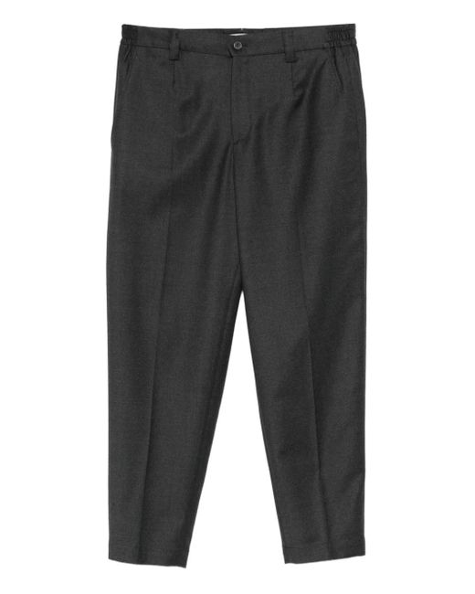 Briglia 1949 Gray Portofino Tapered Trousers for men