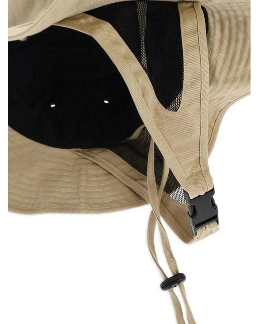 DSquared² White Logo-Embroidered Drawstring Bucket Hat for men