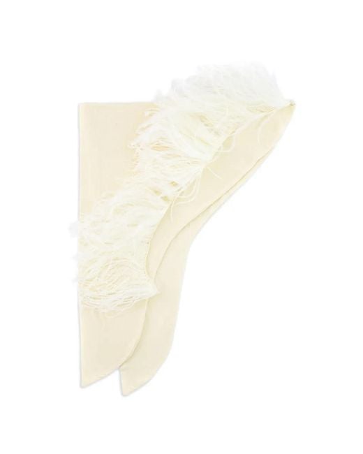 MANURI White Sissy Headscarf