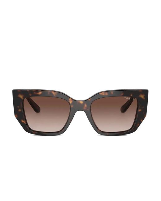 Vogue Eyewear Brown Vo5583S Geometric-Frame Sunglasses