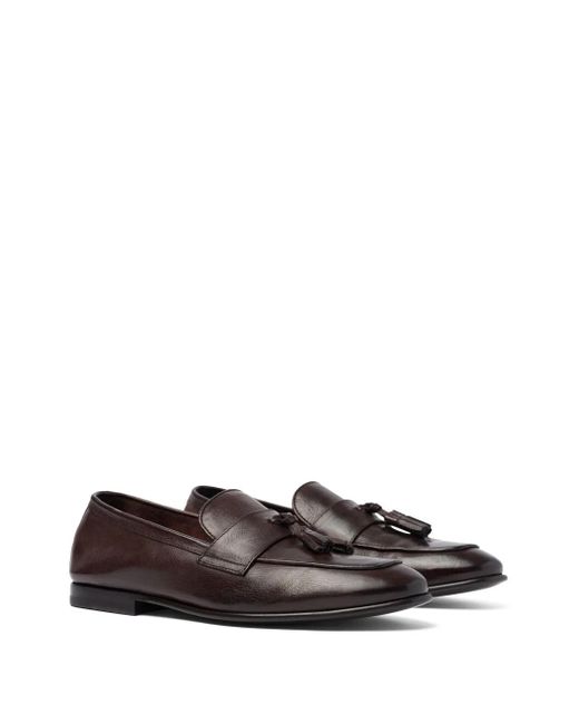 Scarosso Brown Nathan Loafers for men