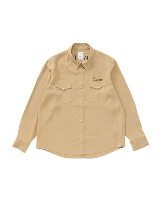 Visvim Four Corners Hemd in Natural für Herren