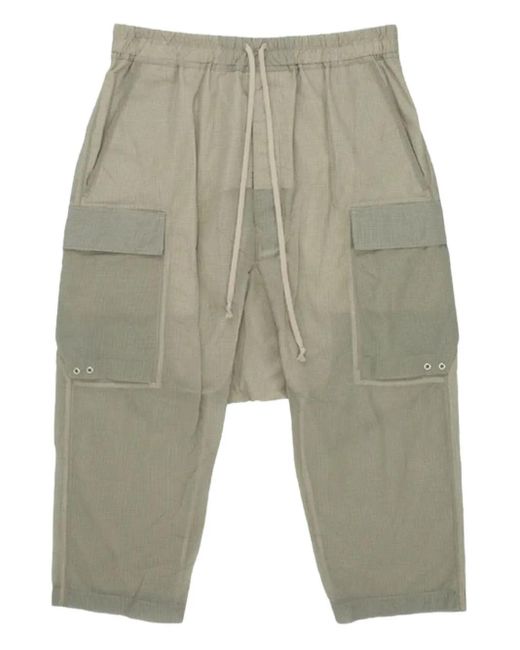 Rick Owens Cargohose Mit Kordelzug in Gray für Herren