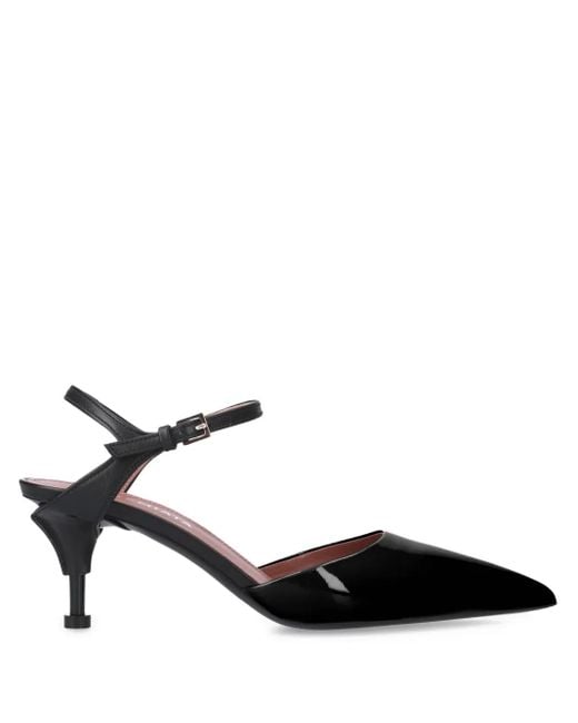 Premiata Black 60Mm Leather Pumps