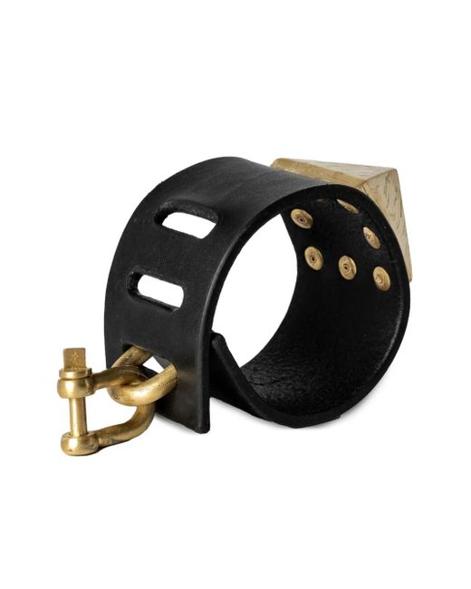 Parts Of 4 Black Restraint Charm Bracelet