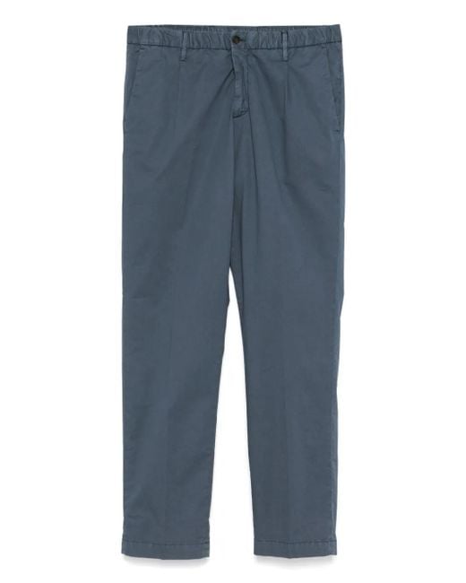 Corneliani Straight Broek in het Blue voor heren