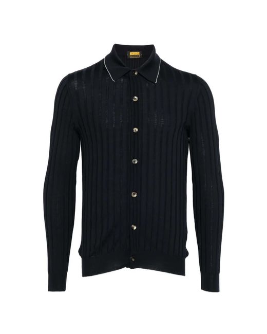 Svevo Blue Wool Shirt for men