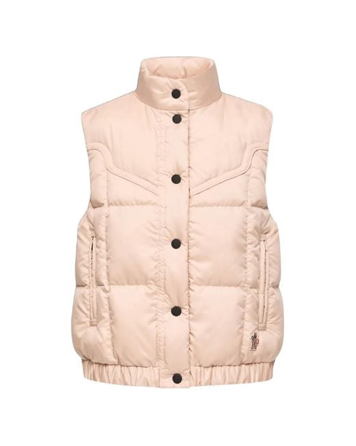 Chaleco Acolchado Moncler de color Pink