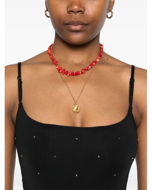 Mc2 Saint Barth Rhinestone-embellished Dress Black