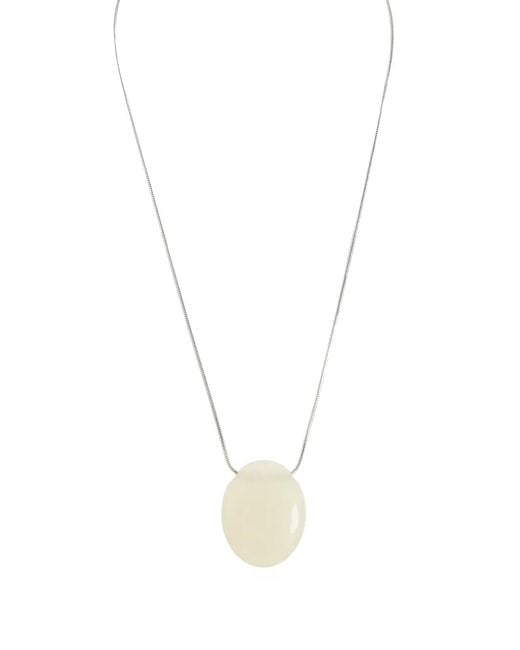 Collier Julia Serpentine LIE STUDIO en coloris White