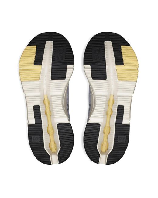 On Shoes White Cloudnova 2 Low-Top Sneakers