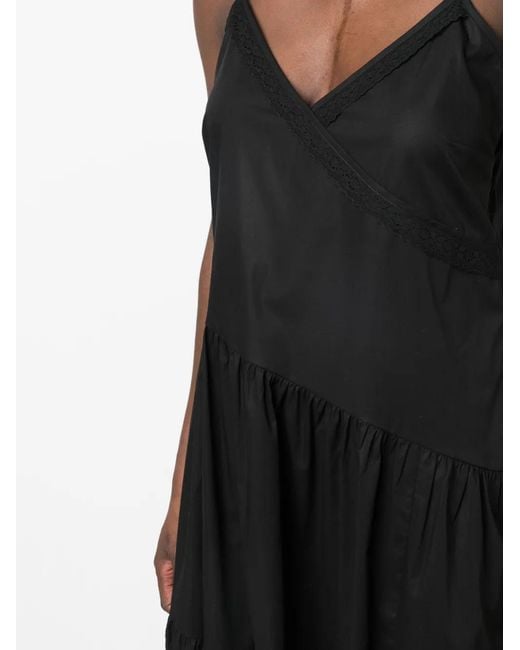 Twinset Black Sleeveless Long Dress