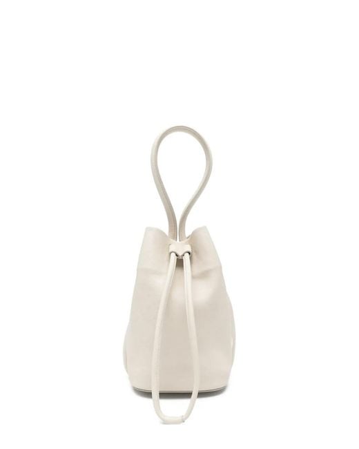 Borsa A Secchiello Piccola di Uma Wang in White