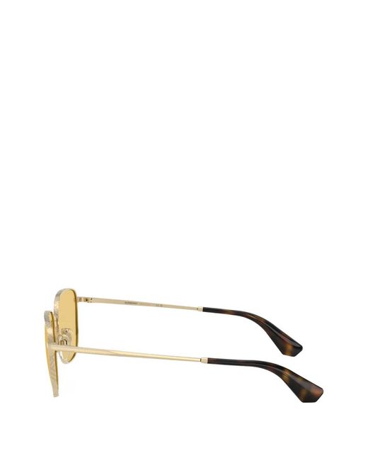 Burberry Metallic Square-Frame Sunglasses