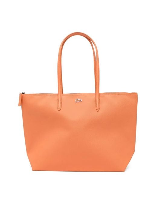 Lacoste Orange Grand Sac Cabas L.12.12