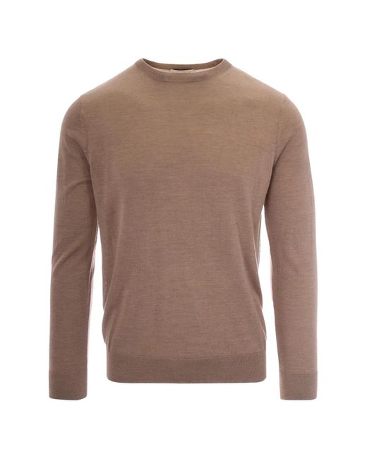 Ballantyne Brown Pull À Coutures Contrastantes for men
