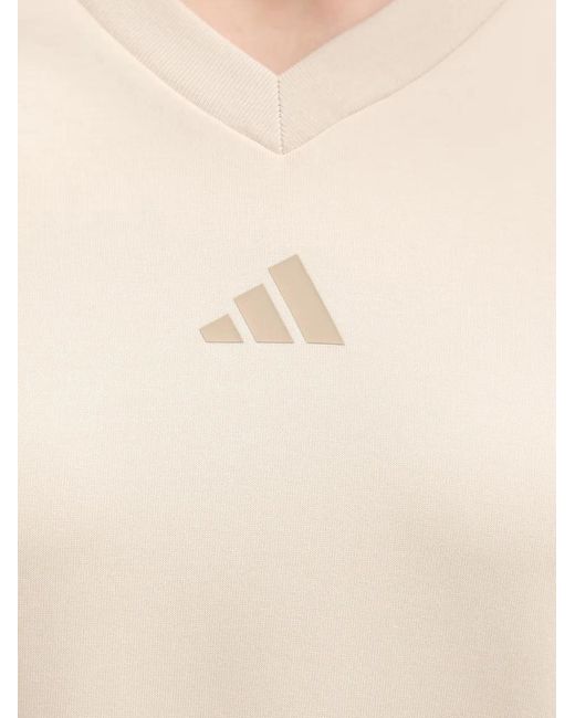Adidas Natural Future Icons Mesh-Panel Sweatshirt