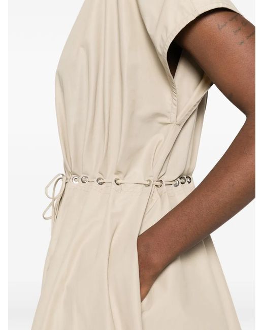 Brandon Maxwell Blake Blousejurk Met Ringlets in het White