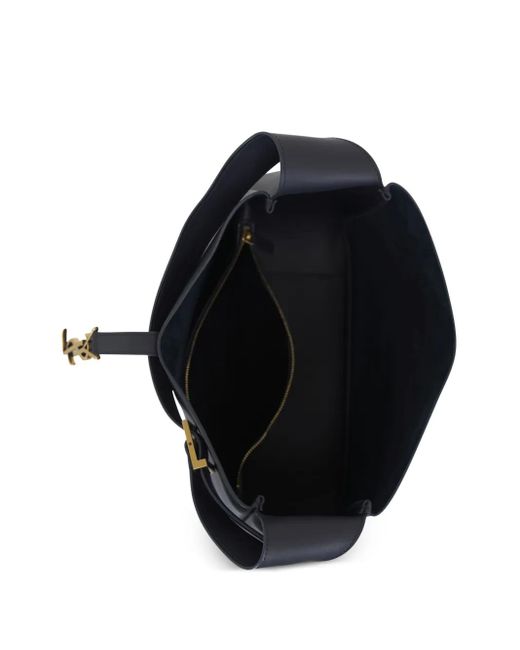 Saint Laurent Le 5 À 7 Suède Schoudertas in het Blue