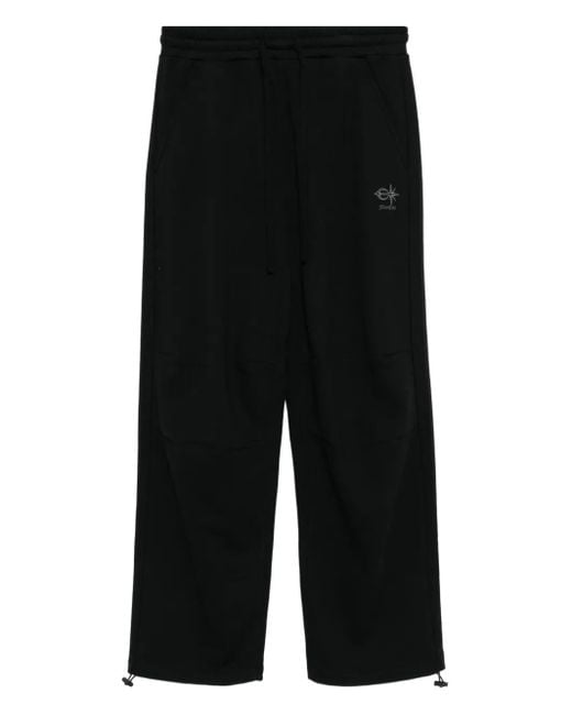 FIVE CM Joggingbroek Met Wijde Pijpen in het Black voor heren