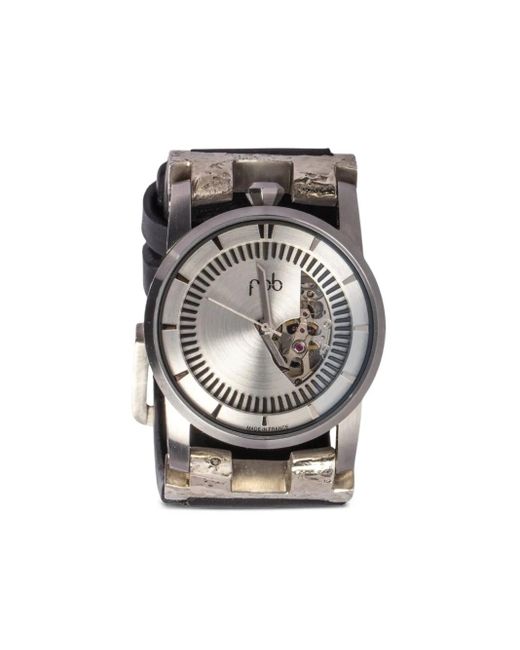 Montre P4—Fob Watch #5473 41 Mm Parts Of 4 en coloris Gray
