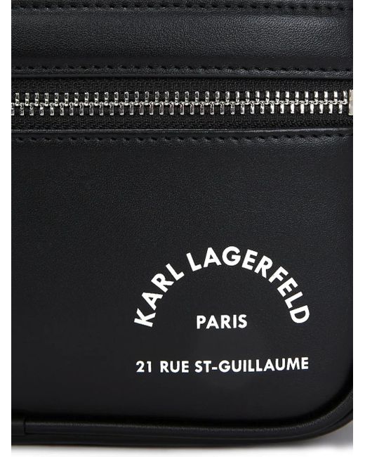 Karl Lagerfeld Black K/Daily Camera Bag for men