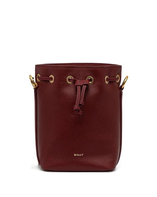 Bally Code バケットバッグ Purple