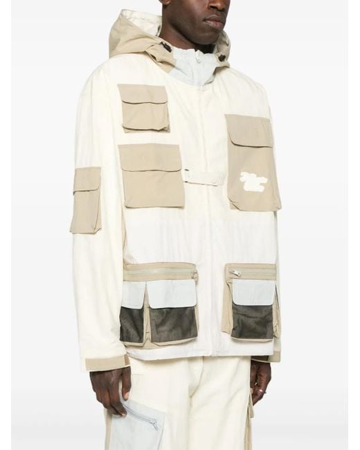 Kidsuper White Multi-Pocket Jacket for men