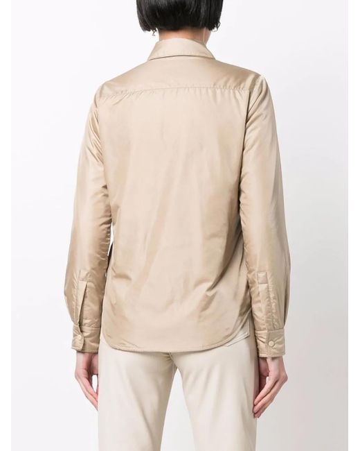 Aspesi Natural Padded Shirt Jacket