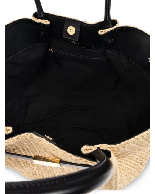 DeMellier London Natural Gewebte New York Tote Bag