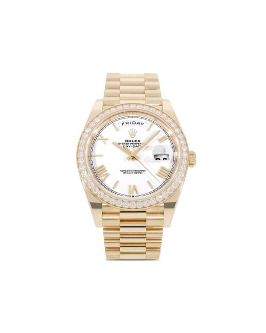 Rolex Metallic Unworn Day-Date 40Mm