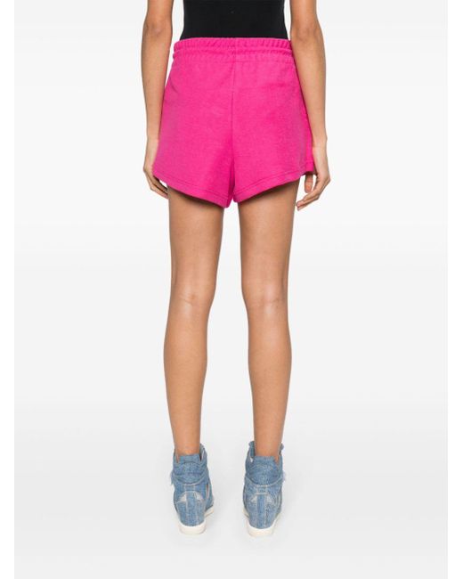 Missoni Katoenen Shorts Met Geborduurd Logo in het Pink