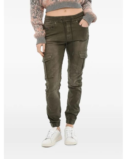 DIESEL Natural Elastic-Waist Cargo Pants