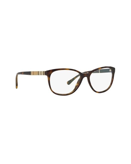 Burberry Brown Rectangle-Frame Glasses