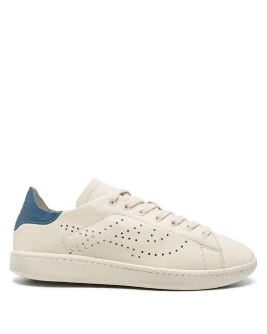 Ash White Super Perforated Sneakers