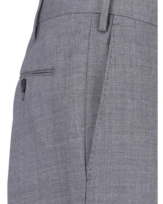 Incotex Blue Sartorial Trousers for men