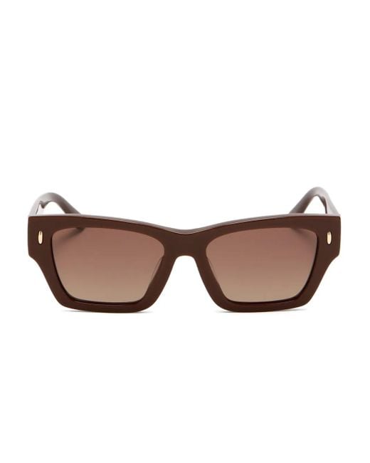 Occhiali Da Sole Cat-Eye di Tory Burch in Brown