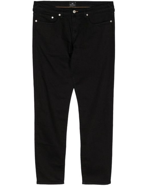 PS by Paul Smith Slim-Fit-Jeans mit Nietendetail in Black für Herren
