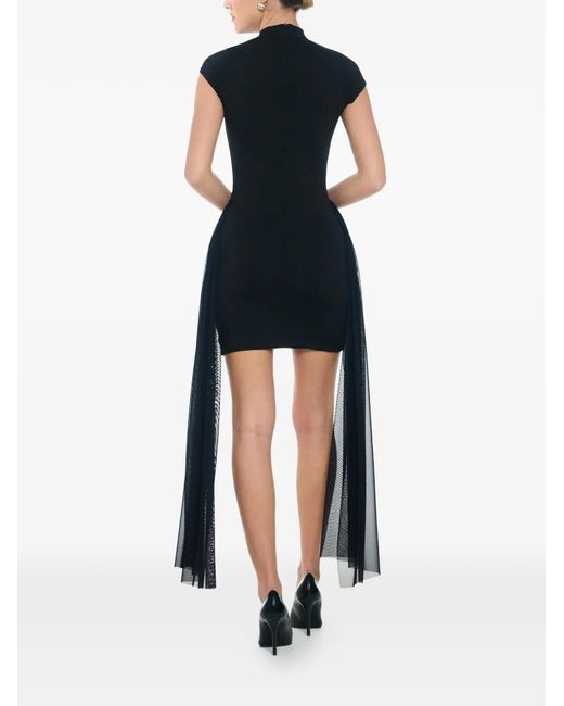 Axel 113 Black Khy Cutout Ruched Mini Dress