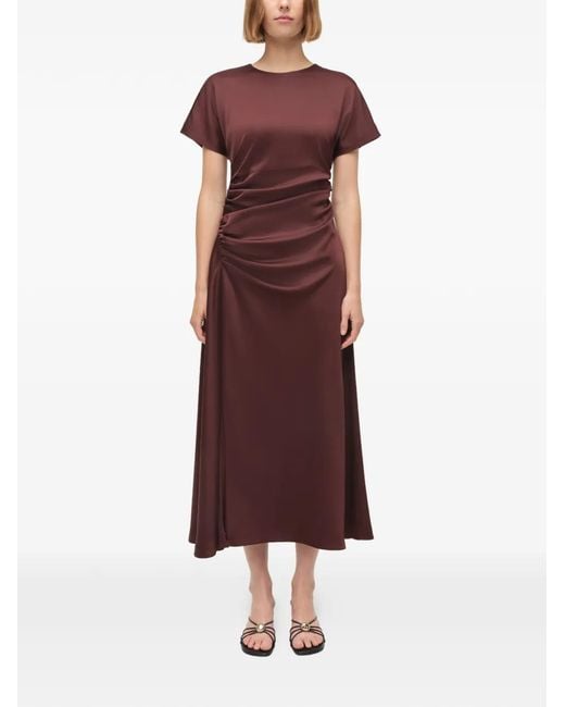Jonathan Simkhai Purple Marabella Maxi Dress