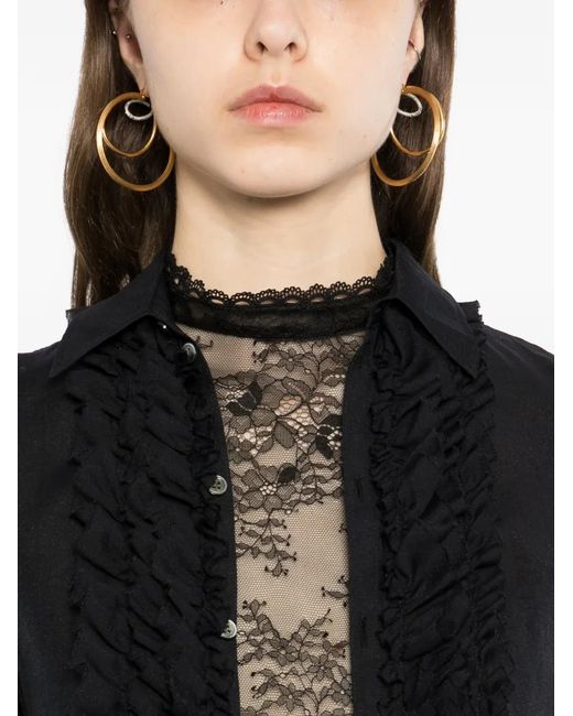 Undercover Black Printed Midi Dress