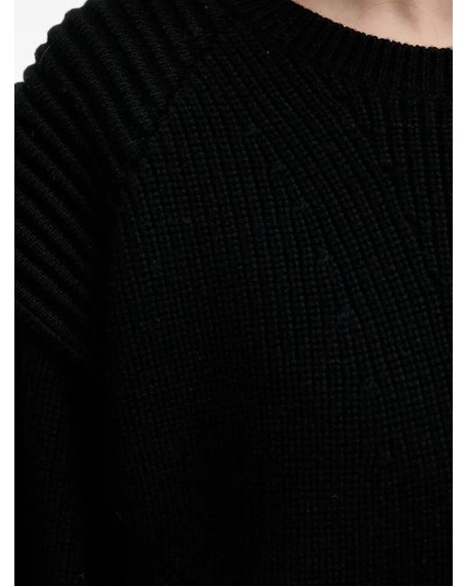 Pull À Manches Côtelées IRO en coloris Black