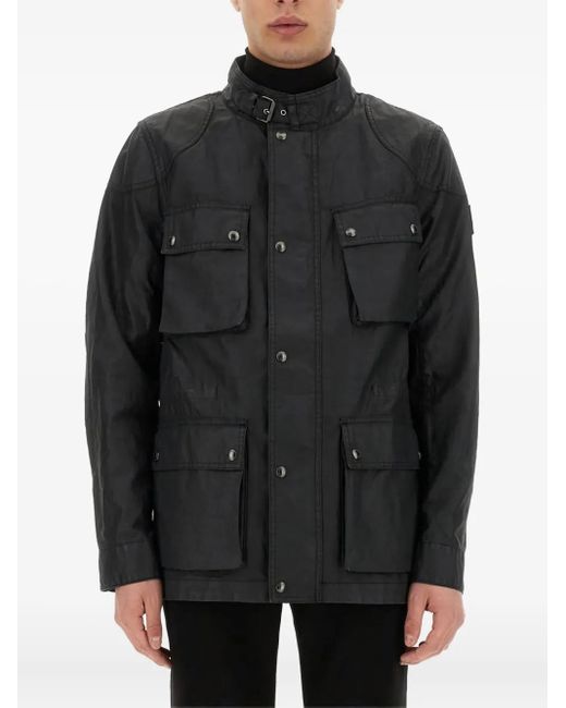 Belstaff Black Four-Pocket Jacket for men